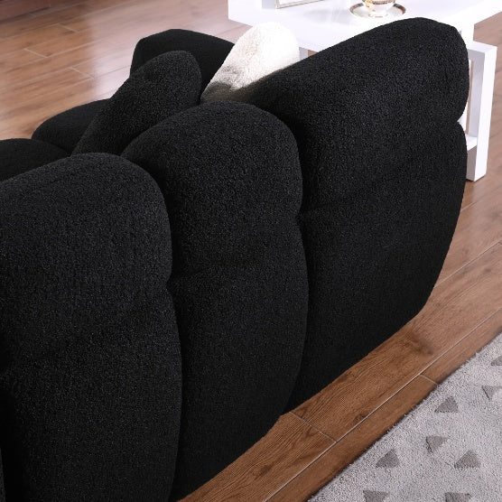 Home Comfort black sofa