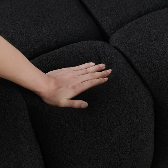 Home Comfort black sofa