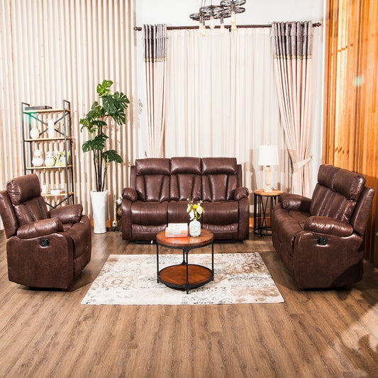 Elegant Leather Sofa Bed