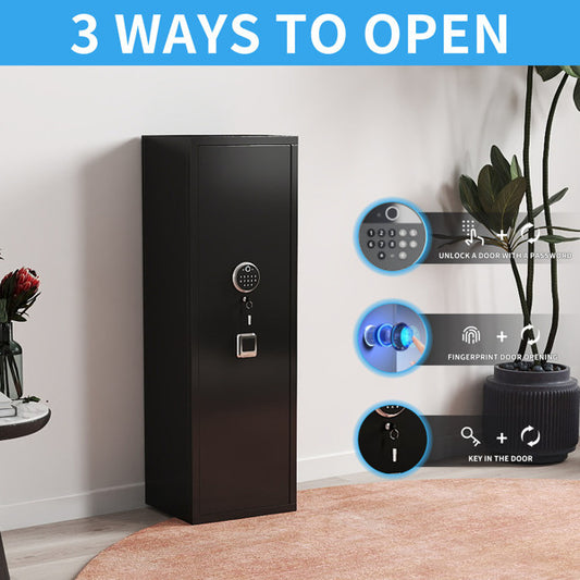 Electronic safe with fingerprint