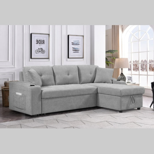Sectional sofa with storage