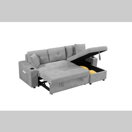 Sectional sofa with storage